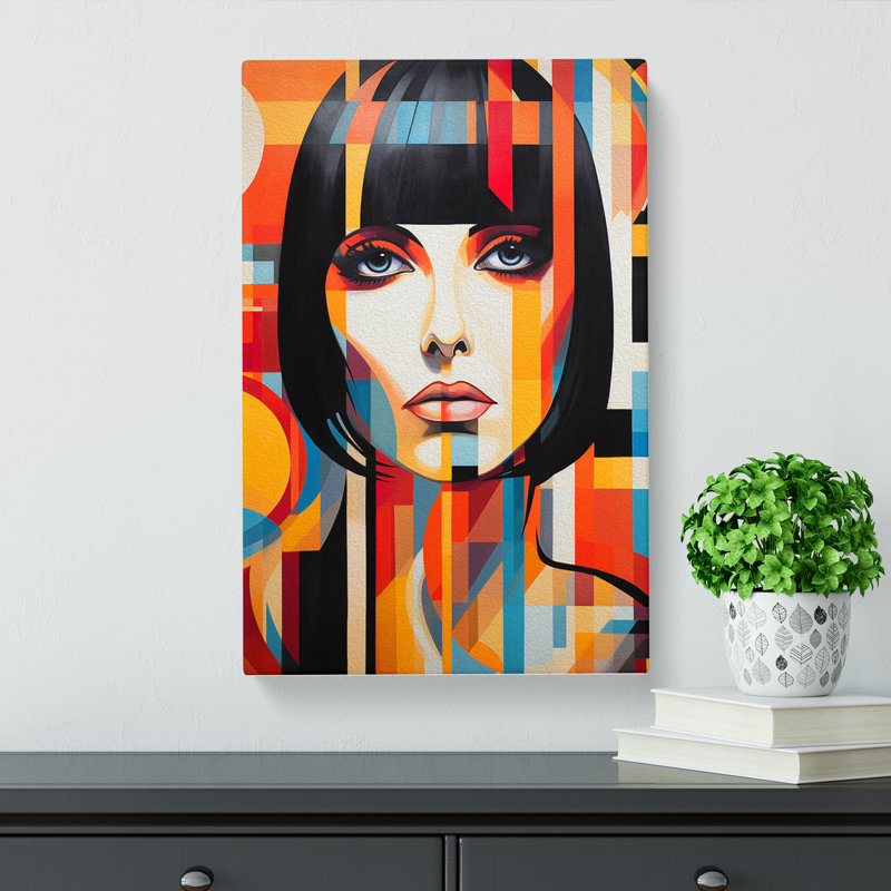 Woman Constructivism - Print, 76cm H x 50cm W x 3cm D