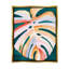 «Tropical Monstera Leaf on Wood» par Jennifer Paxton Parker, peinture-93924867-93924868