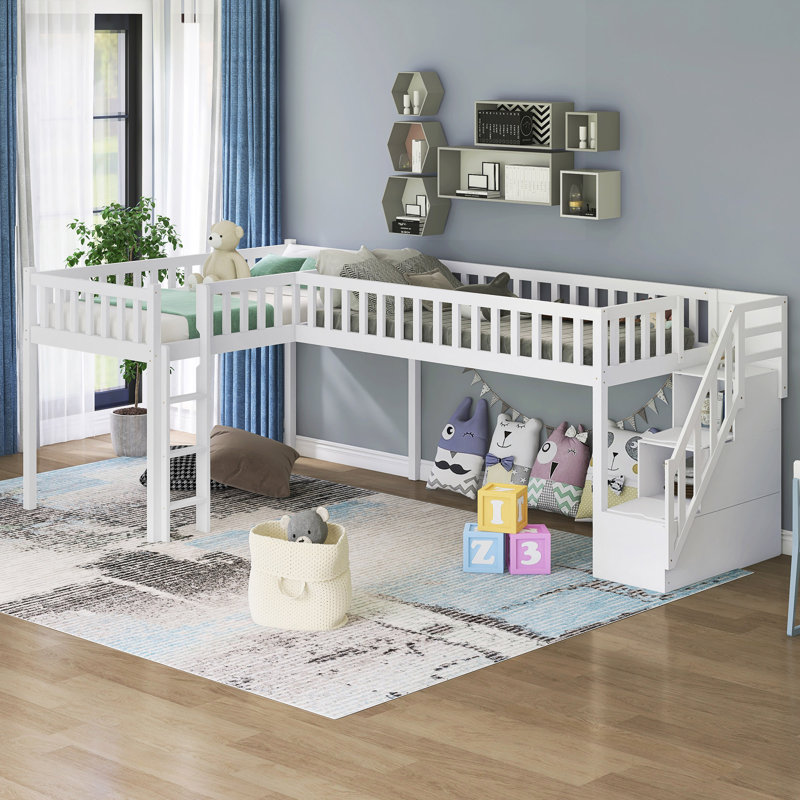 Genisia Storage Bed