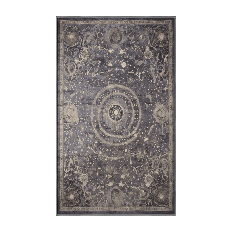 Tapis rose lavable à la machine, Rectangle 2 pi x 3 pi
