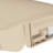 vidaXL Soft-Close Toilet Seat Beige Oval-113007554