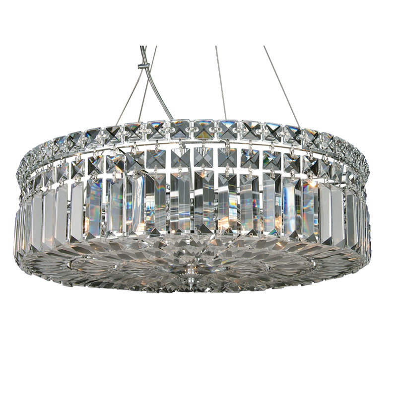 Pendentif en cristal série LX 8-lumière