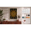 Golden Starburst Geometric - Wrapped Canvas-1895949047-1895949033