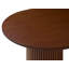 Rubberwood Dining Table with Wood Base