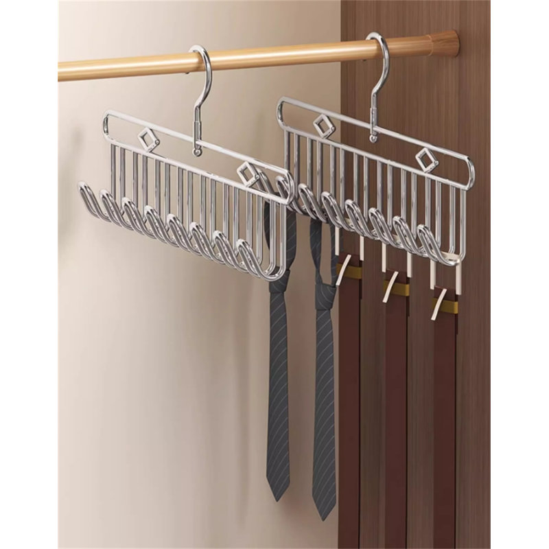 Cintre multifonctionnel en acier inoxydable, 4