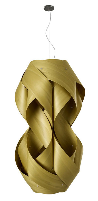 Anfora Pendant, Large, Green