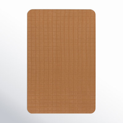 Burnt Sienna Muslin All-Stages Bassinet Sheet
