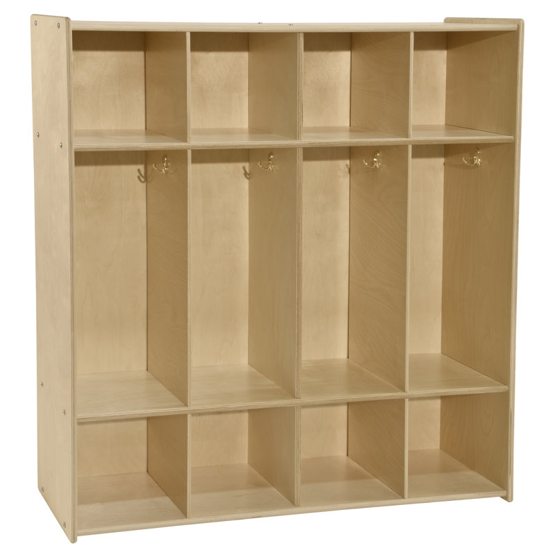 Casier Contender à quatre sections - assemblé
