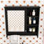 Armoire à pharmacie murale 2 en 1 avec miroir, tablettes réglables et porte-serviettes-1494775477