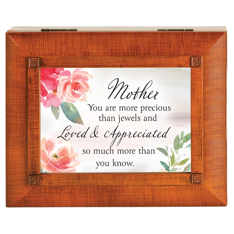 Boîte à bijoux Mother You Are More Precious