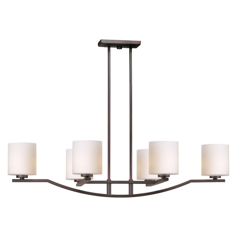 Lustre unique à niveaux 6 lumières audrinna