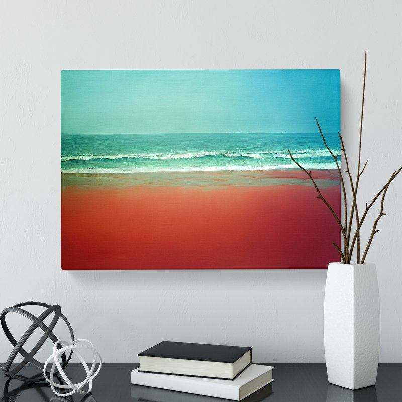 Beach Trance - Wrapped Canvas, 35cm H x 50cm W x 3cm D