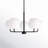 Jorund 5 - Light Dimmable Shaded / Spider Chandelier-457009231-417390768