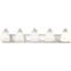 Éclairage pour meuble-lavabo 5 lumières Meliton-87325396