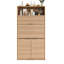 Buffet de cuisine 69 po avec huche et poste de travail pliable H 69 po-1440916679