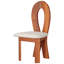 Chaise de salle à manger avec pieds en bois (ensemble de 2)-1322782363-1322782361