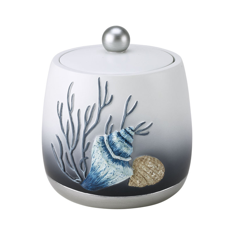 Blue Lagoon Bath Storage Jar