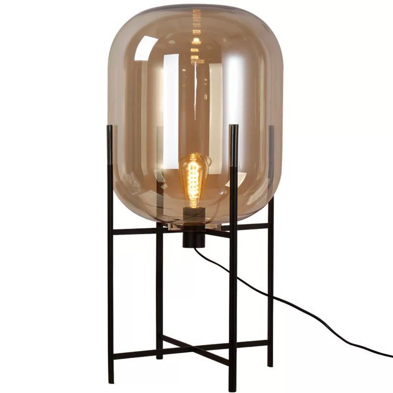 Glass globe 25" lampe de table Lockport