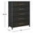 Retreat Pole Rattan Five-Drawer Chest-95850564