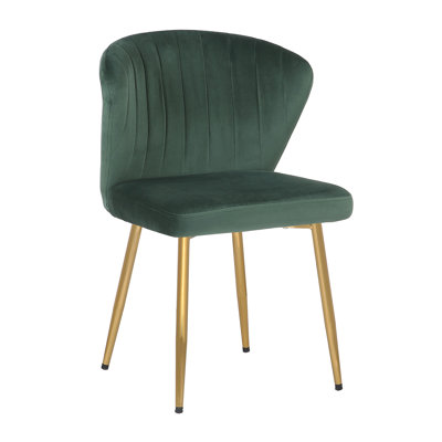 Yokley 50 cm H Velvet Side Chair
