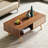 Rectangle Coffee Table With Solid Wood Legs