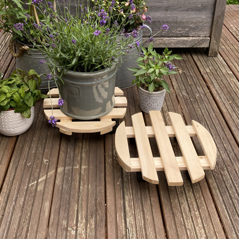 Soluri Wood Plant Stand