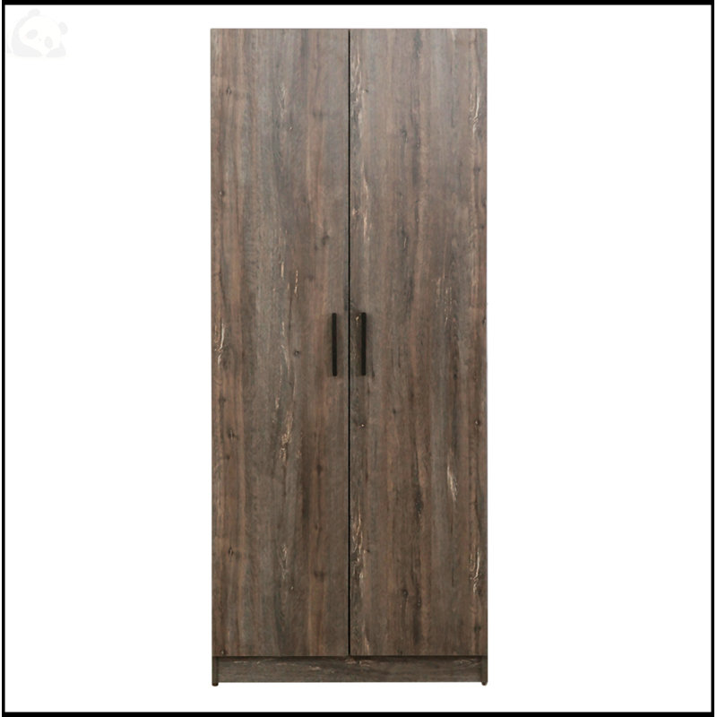 Armoire à chaussures Farmhouse avec six tablettes , Gris rustique