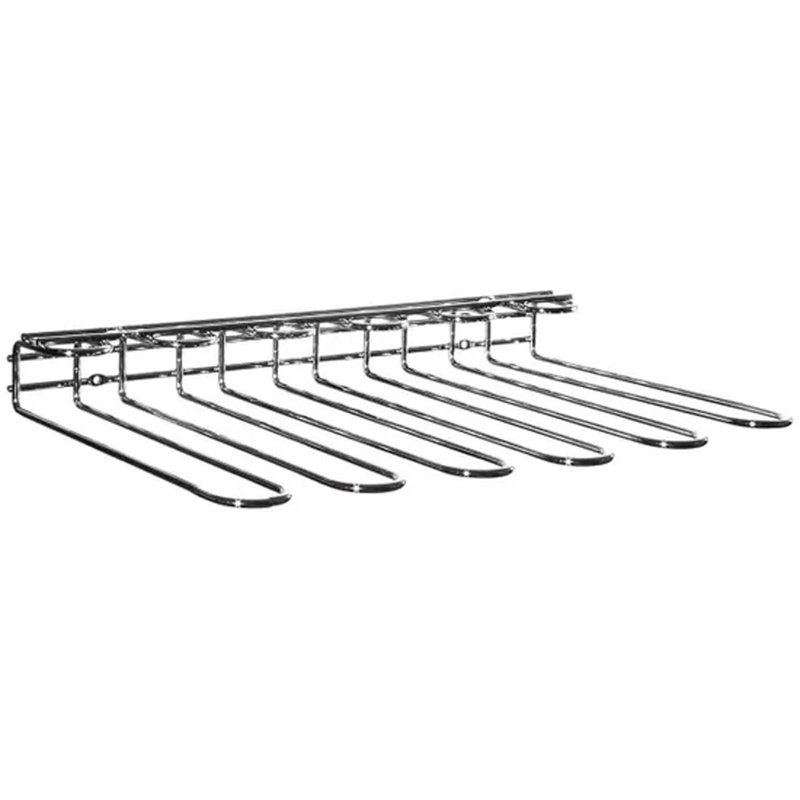 Bar Originale 5 Sections Wall Mounted Glass Rack - Silver