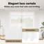 Curtains With Curtains Floral White Polyester-100930305