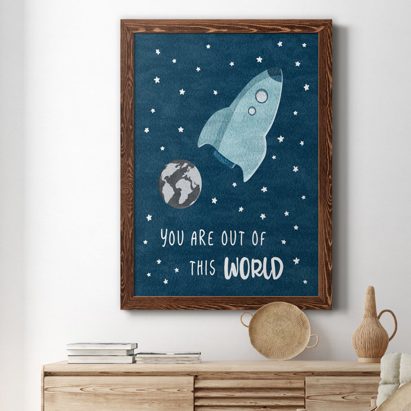 «Out Of This World», reproduction sur toile encadrée, H 31,5 po x l 23,5 po x P 1,5 po, Érable