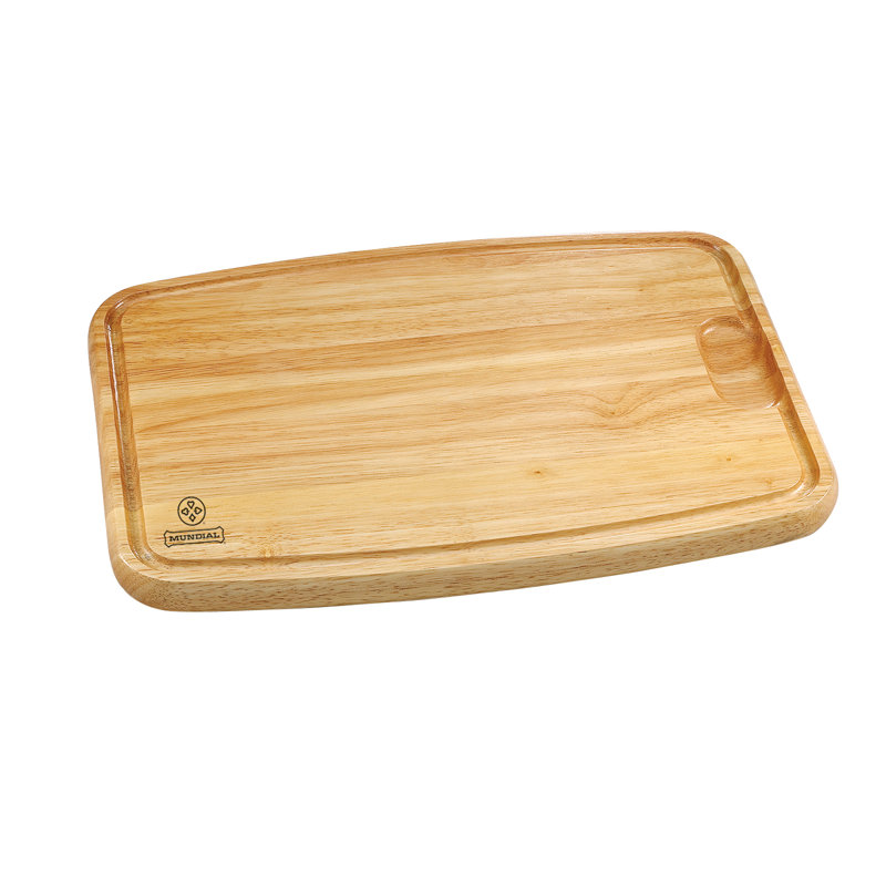 Mundial Rubberwood Wood Cutting Board
