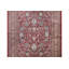 Tapis rouge touffeté en soie 5X8 Hereke