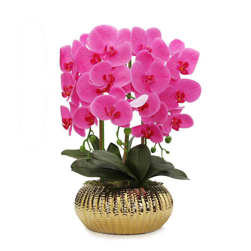 20,4 "plante à fleurs artificielle dans un vase