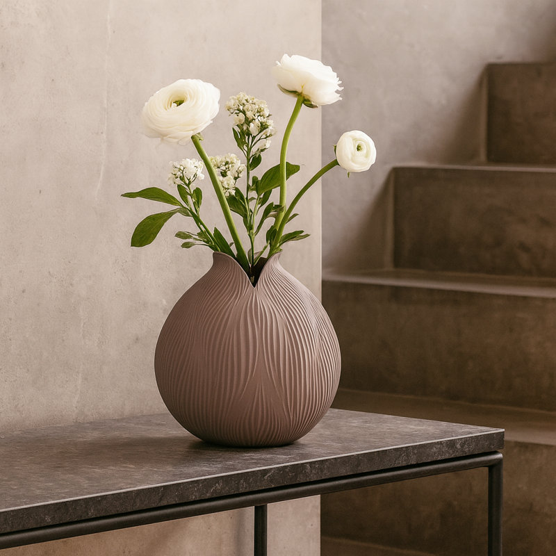 Vase de table Onycha, Rose