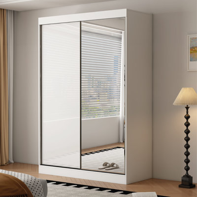 2 Door Manufactured Wood Wardrobe