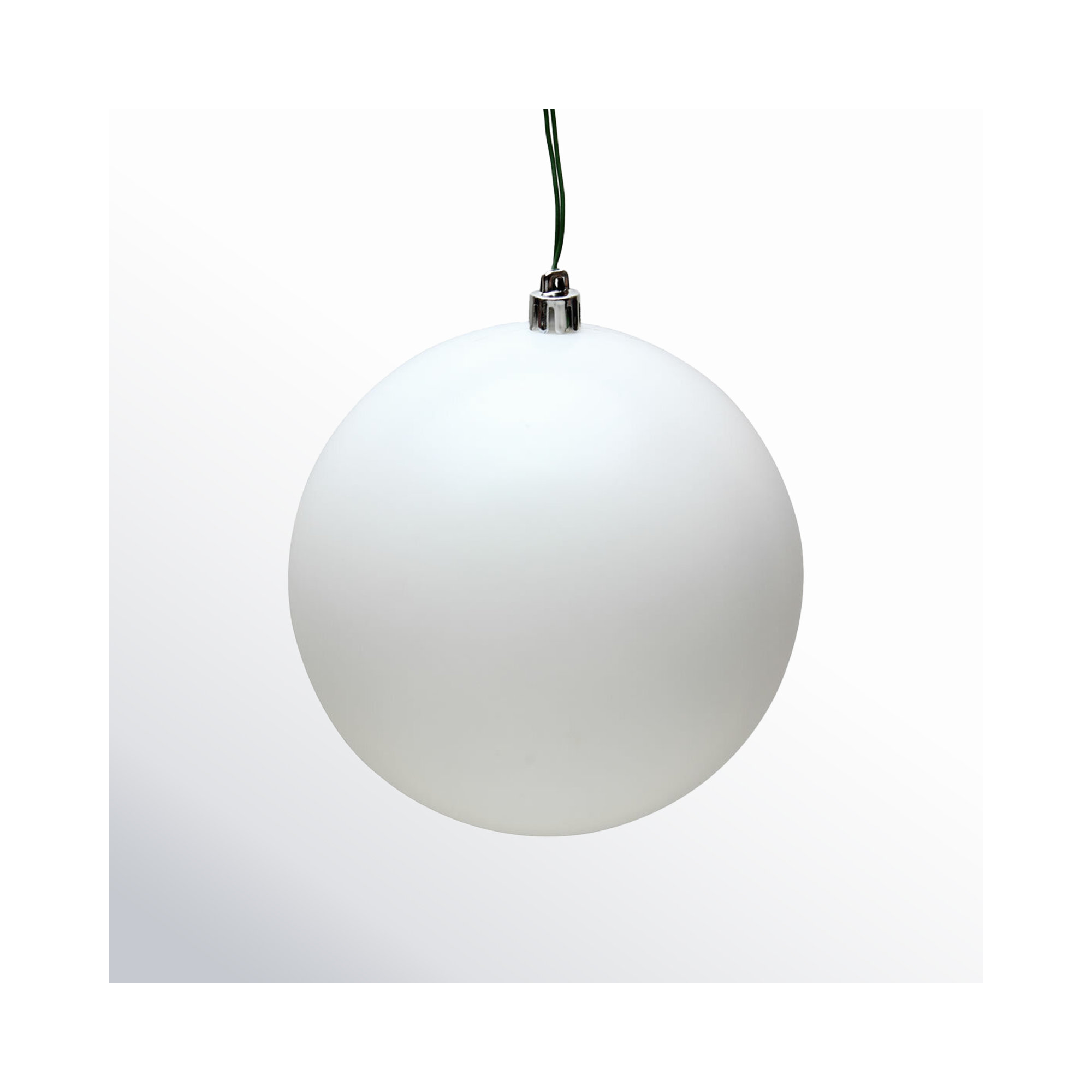 Holiday Solid Ball Ornament, Lime , 2.4" H x 2.4" W x 2.4" D