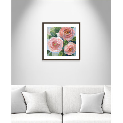 «Sweet Peach Bouquet» par Nan - reproduction d'art