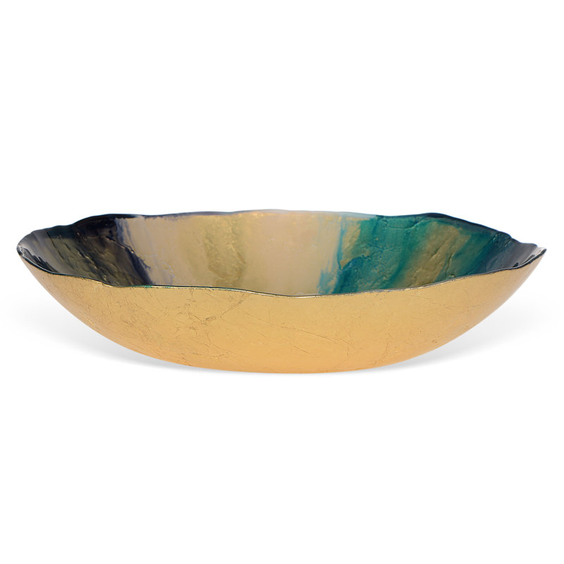 Harp Glass Decorative Bowl