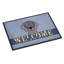 Paillasson d’extérieur antidérapant Wattsburg weimaraner-81738885