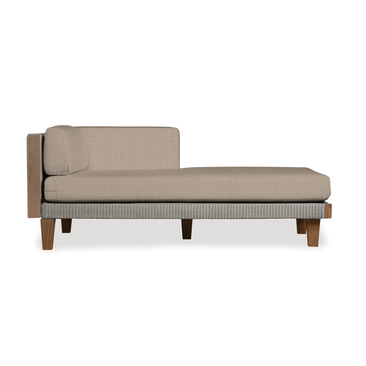 Catalina Outdoor Teak Chaise Lounge