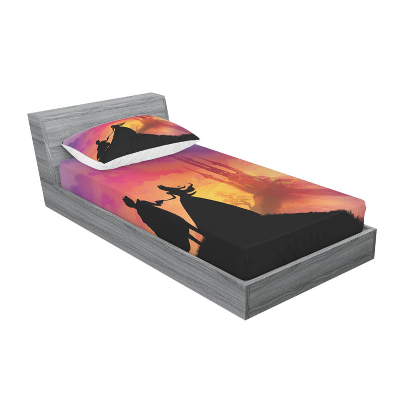 Microfiber Sheet Set, Twin XL Sheet Set with Fitted Sheet