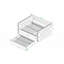 Garniture de tête de lit capitonnée 1pc