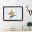 Bird Of Paradise Flower Painting - Single Picture Frame Print on MDF-56633989-56633996