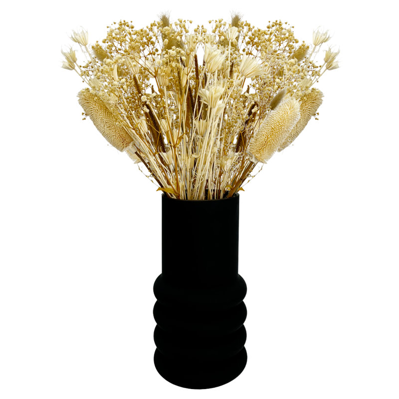 Vase de table Kabel, Noir