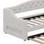 Lit de jour tapissier simple TG avec ceinture et lit gigogne-106691566