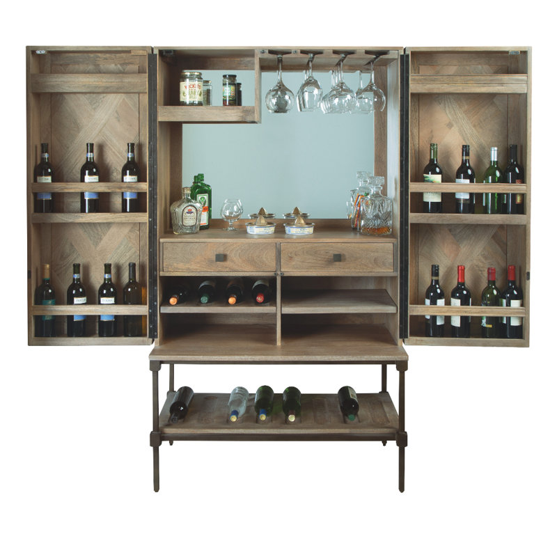 Armoire à vin avec bar Abel