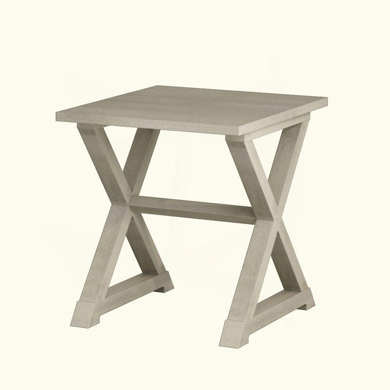Accent Table - End - Side Table - Square - Nightstand, Antique Gray