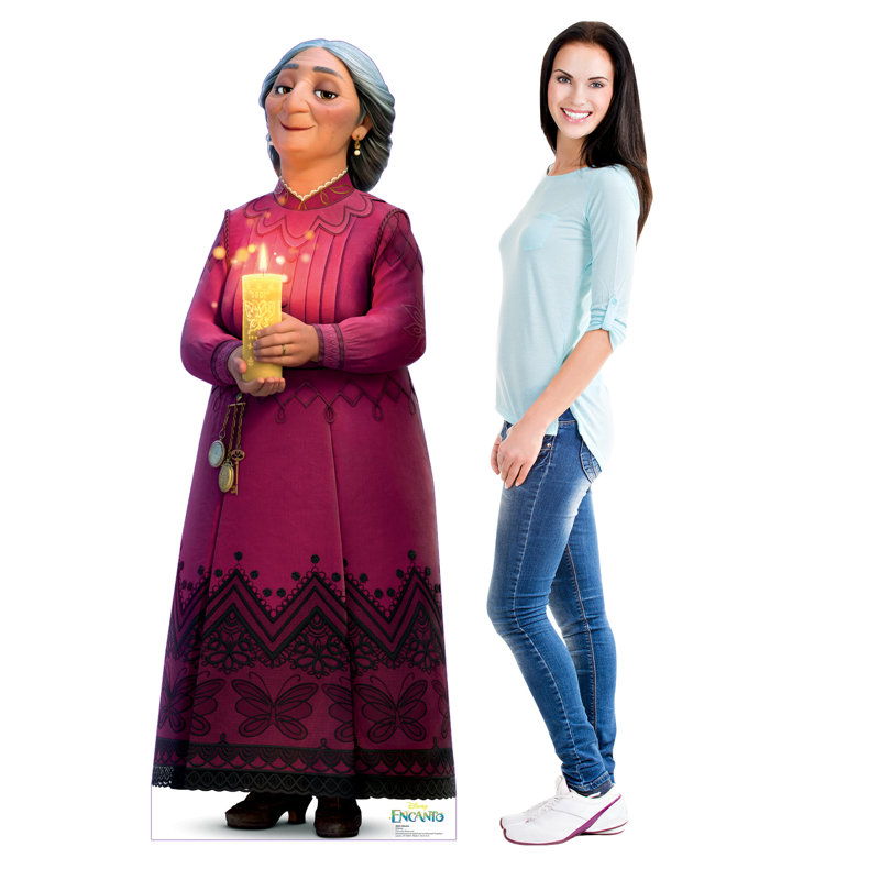 48 in. Disney Encanto Abuela Cardboard Cutout Standee