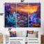 Emerie - Ensemble d'art mural paysage abstrait-108316611-108316613