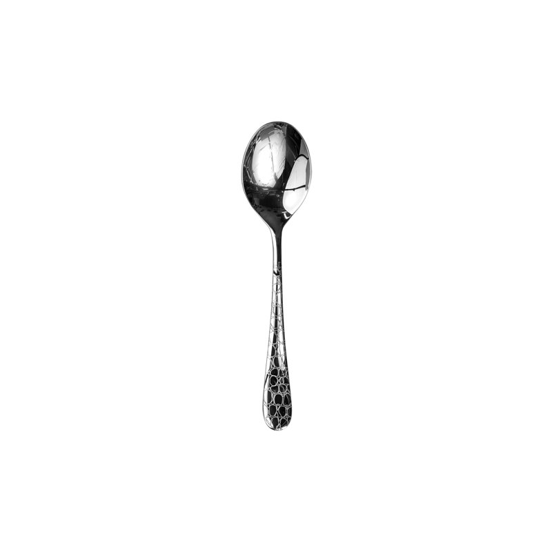 Cuillère à dessert Coccodrillo - 24 pièces, Argent argent